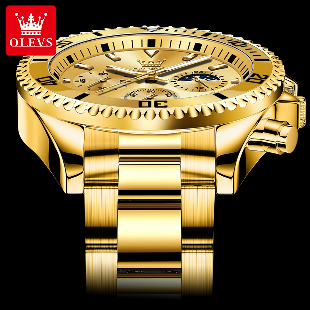 OLEVS 2870 Men Watch Luxury Or - Luxury Watch Hd 评论和价格