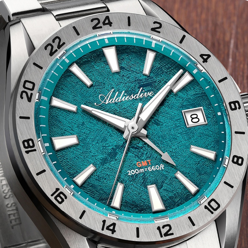 ADDIESDIVE Synthetic Sapphire  - Guilloché Dial Watch 评论和价格