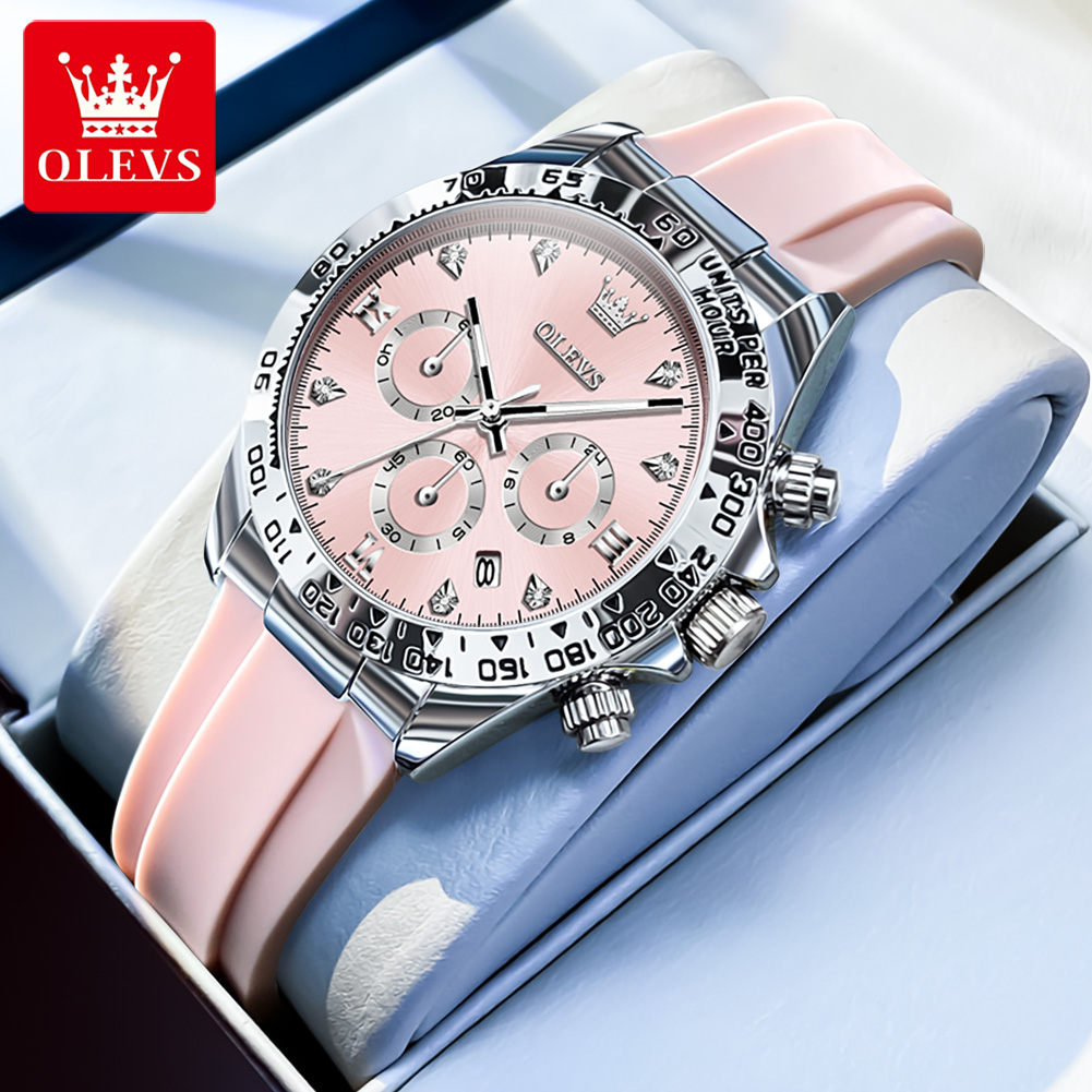 OLEVS 5618 Women Watch HD Mult - Luxury Watch Hd 评论和价格