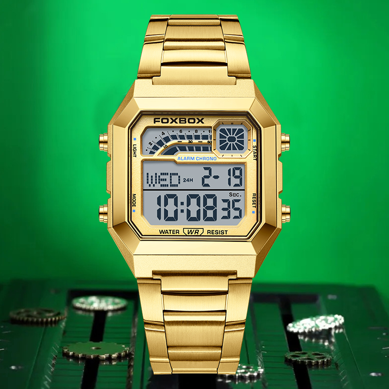 FOXBOX LIGE Fashion Luxury Dig - Luxury Watch Hd 评论和价格