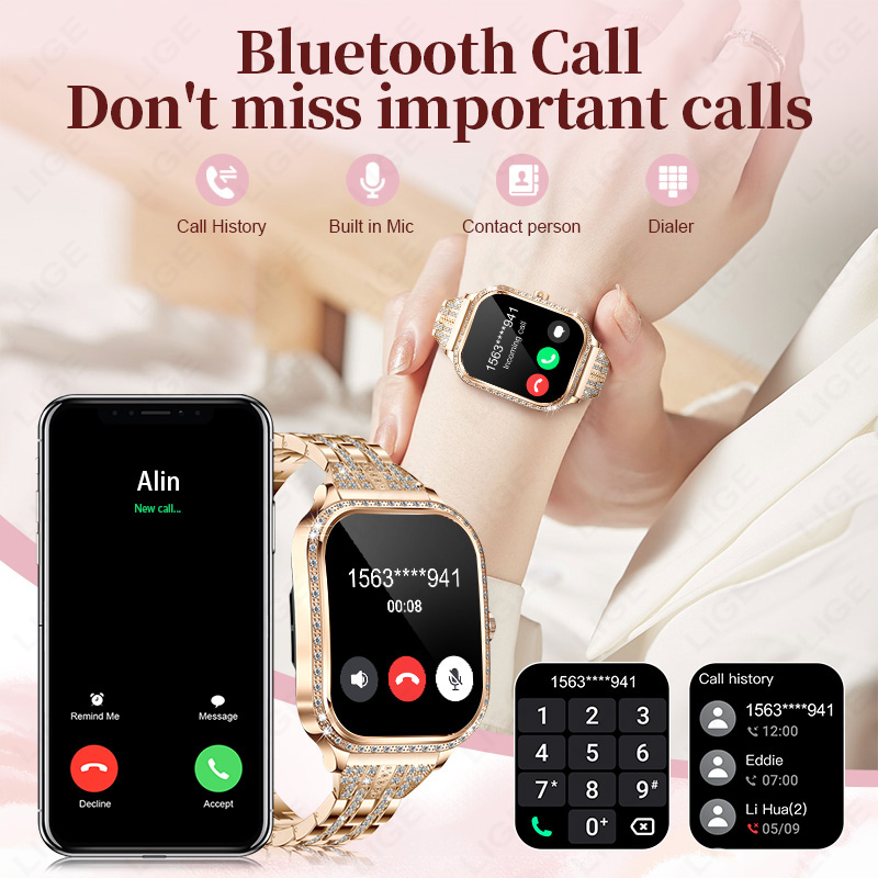 New Luxury Smart Watch Ladies  - Luxury Watch Hd 评论和价格