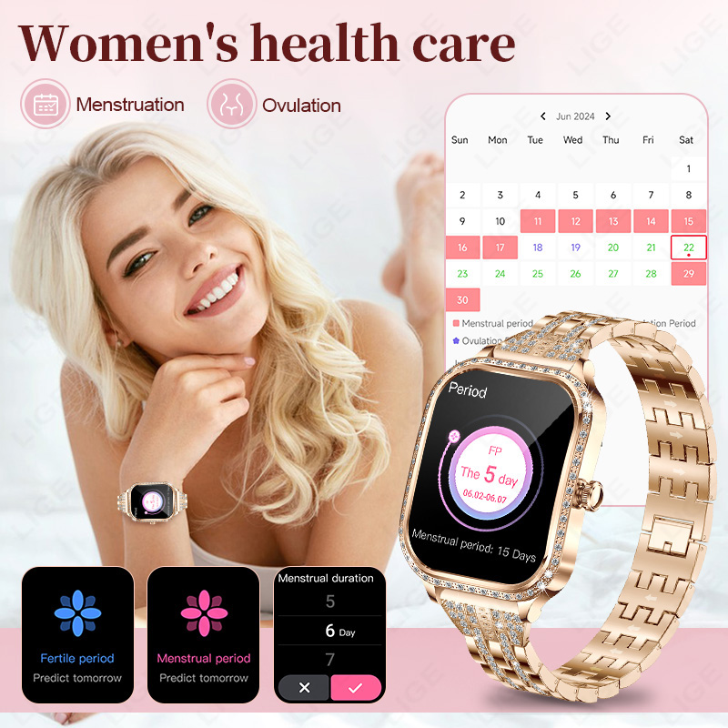New Luxury Smart Watch Ladies  - Luxury Watch Hd 评论和价格