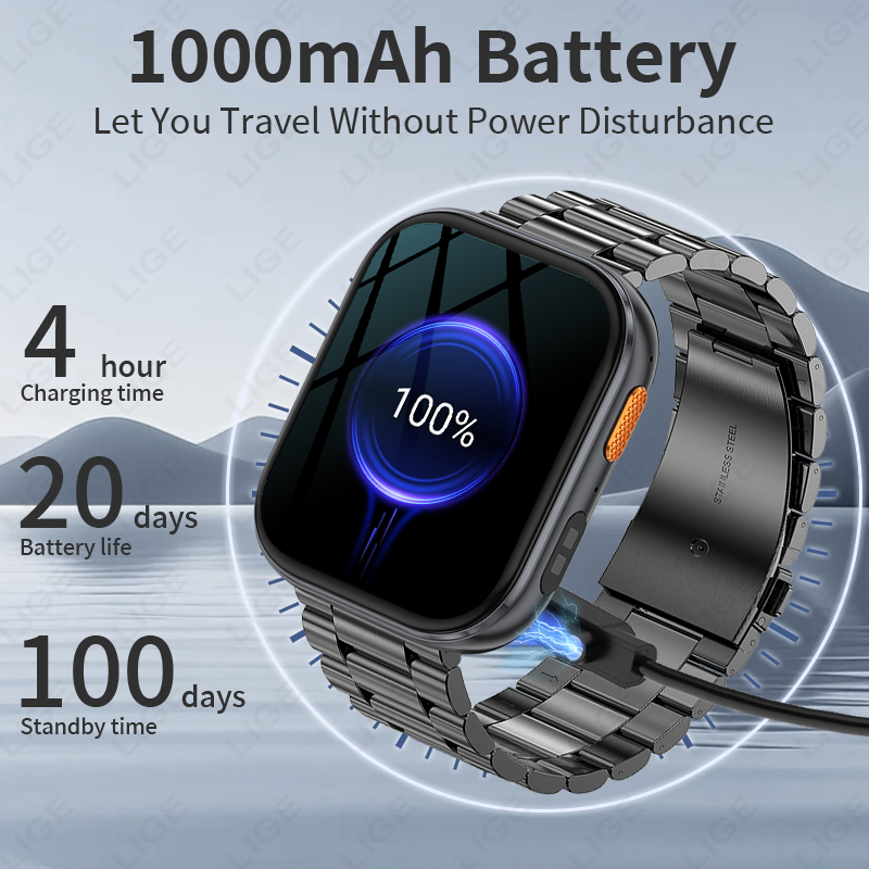 LIGE New Military Outdoor 1000 - Luxury Watch Hd 评论和价格