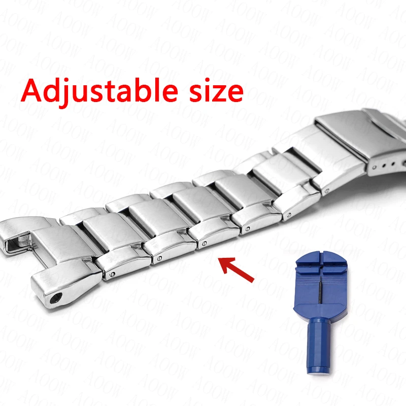 Stainless Steel Strap Watchban - Luxury Watch G Shock 评论和价格