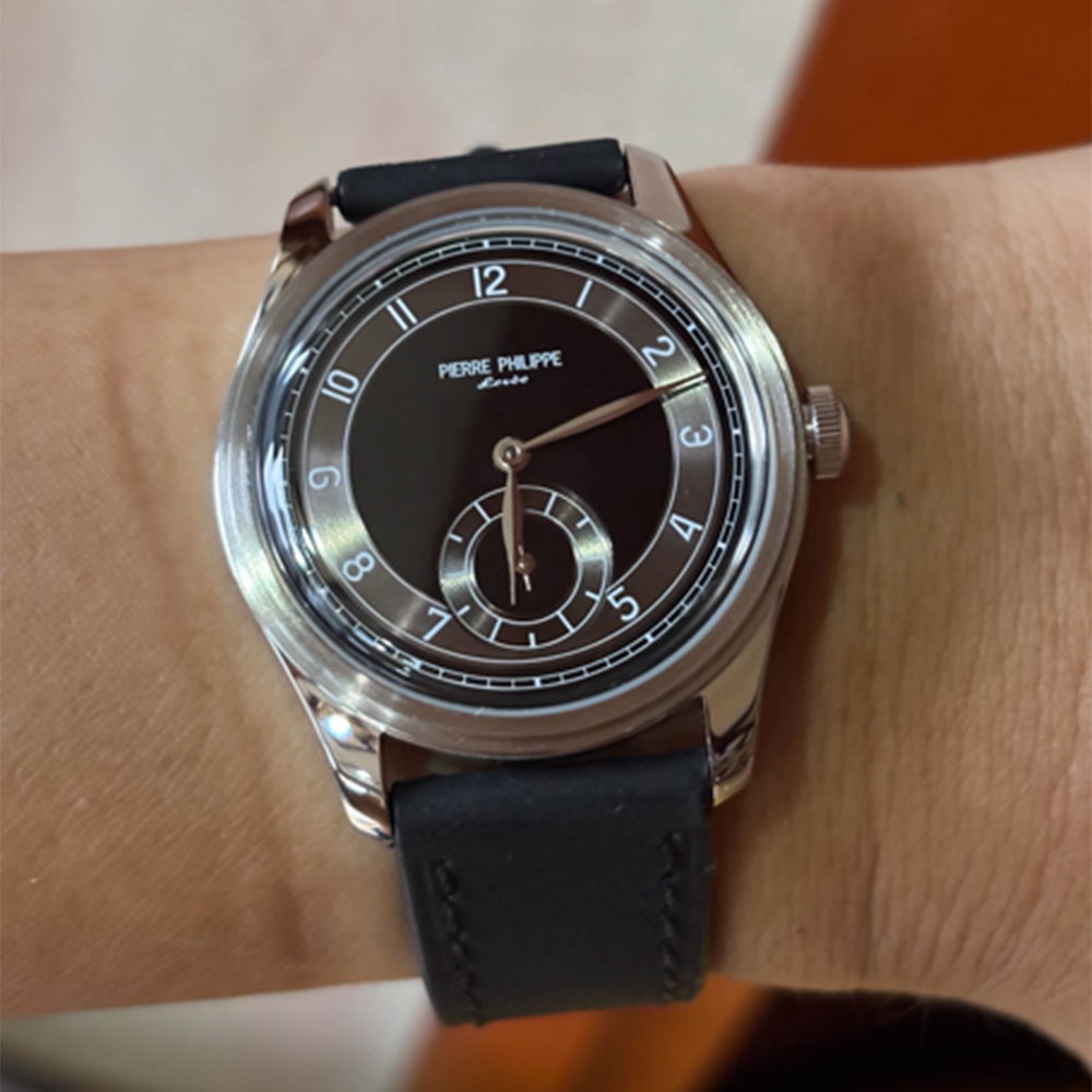 High-end men's 38MM watch blac - Guilloché Dial Watch 评论和价格