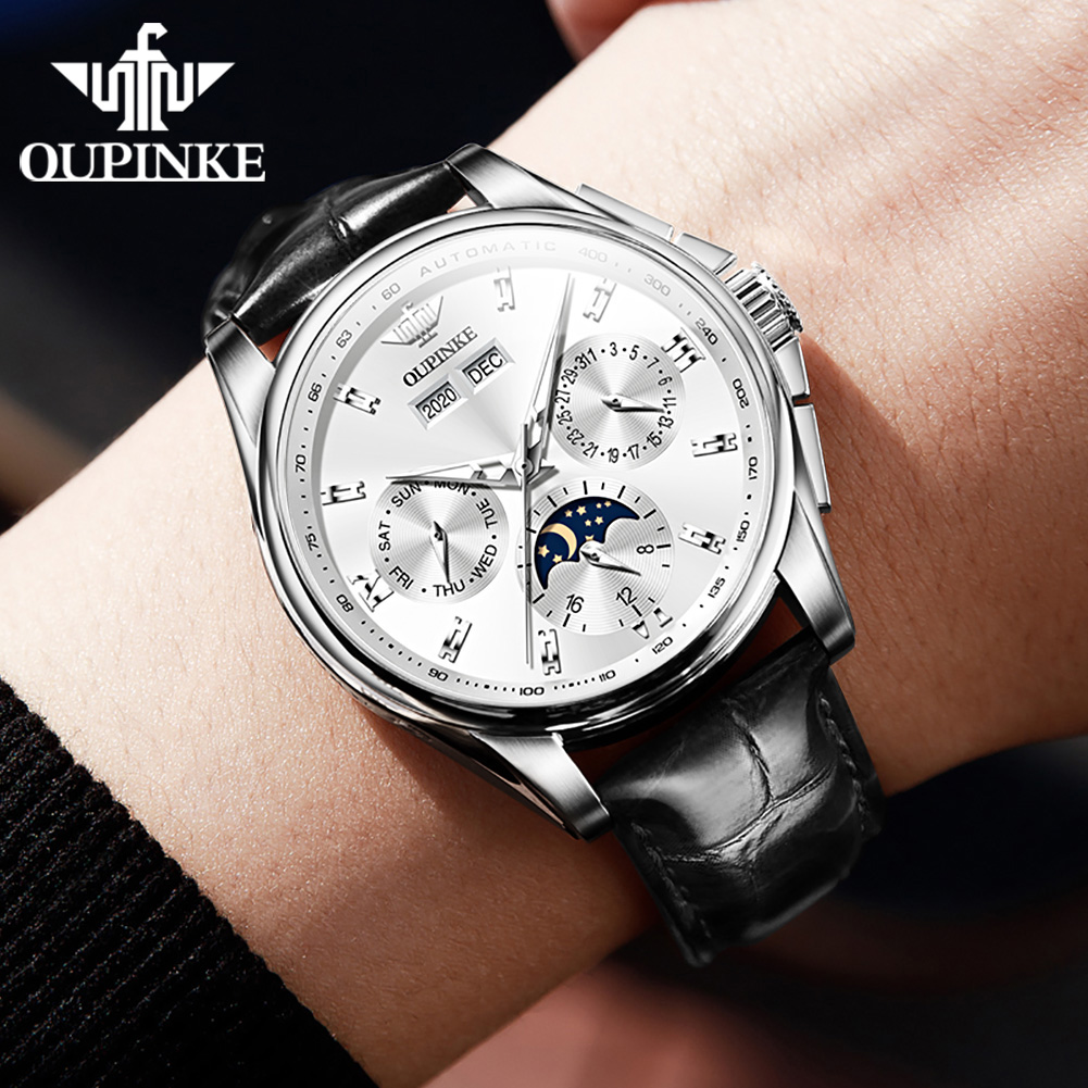 OUPINKE 3189 Men Watch Brand L - Luxury Watch Hd 评论和价格