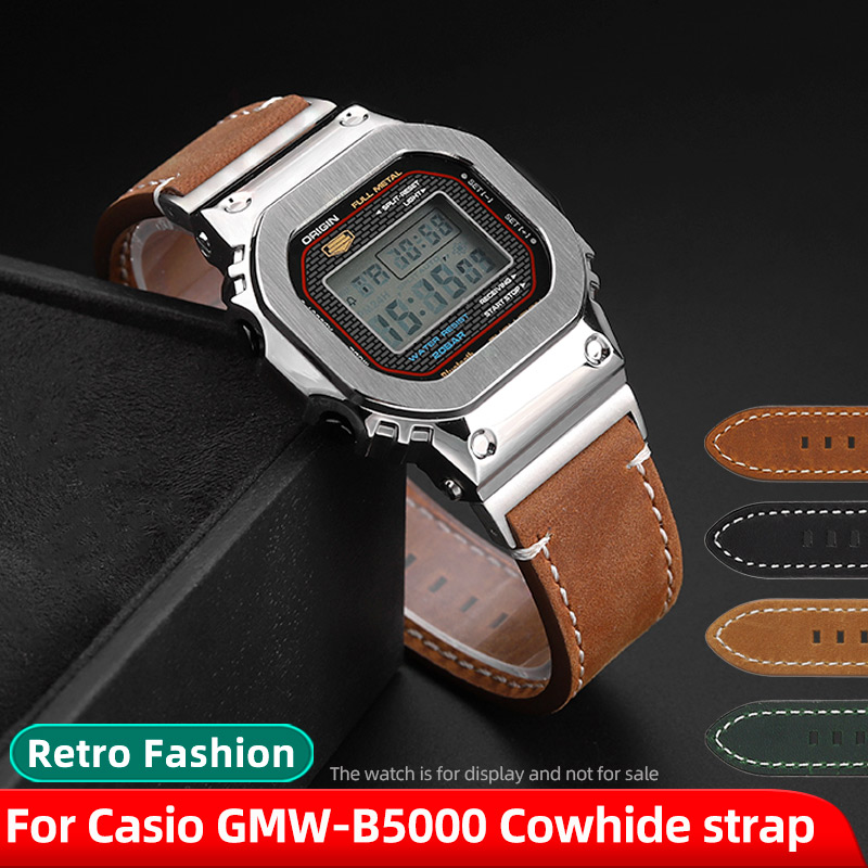 GMW-B5000 Vintage Cowhide stra - Luxury Watch G Shock 评论和价格