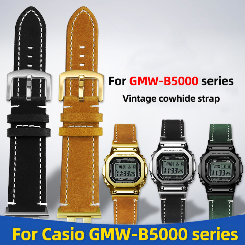 GMW-B5000 Vintage Cowhide stra - Luxury Watch G Shock 评论和价格