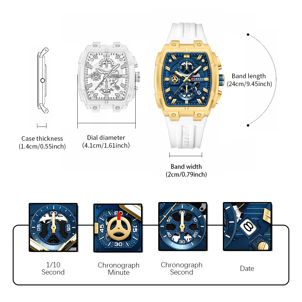 CURREN Luxury Vintage Watch fo - Quiet Luxury Watch 评论和价格
