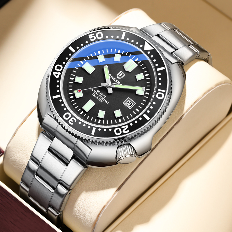 QINGXIYA Mens Watches Top Bran - Luxury Watch Hd 评论和价格