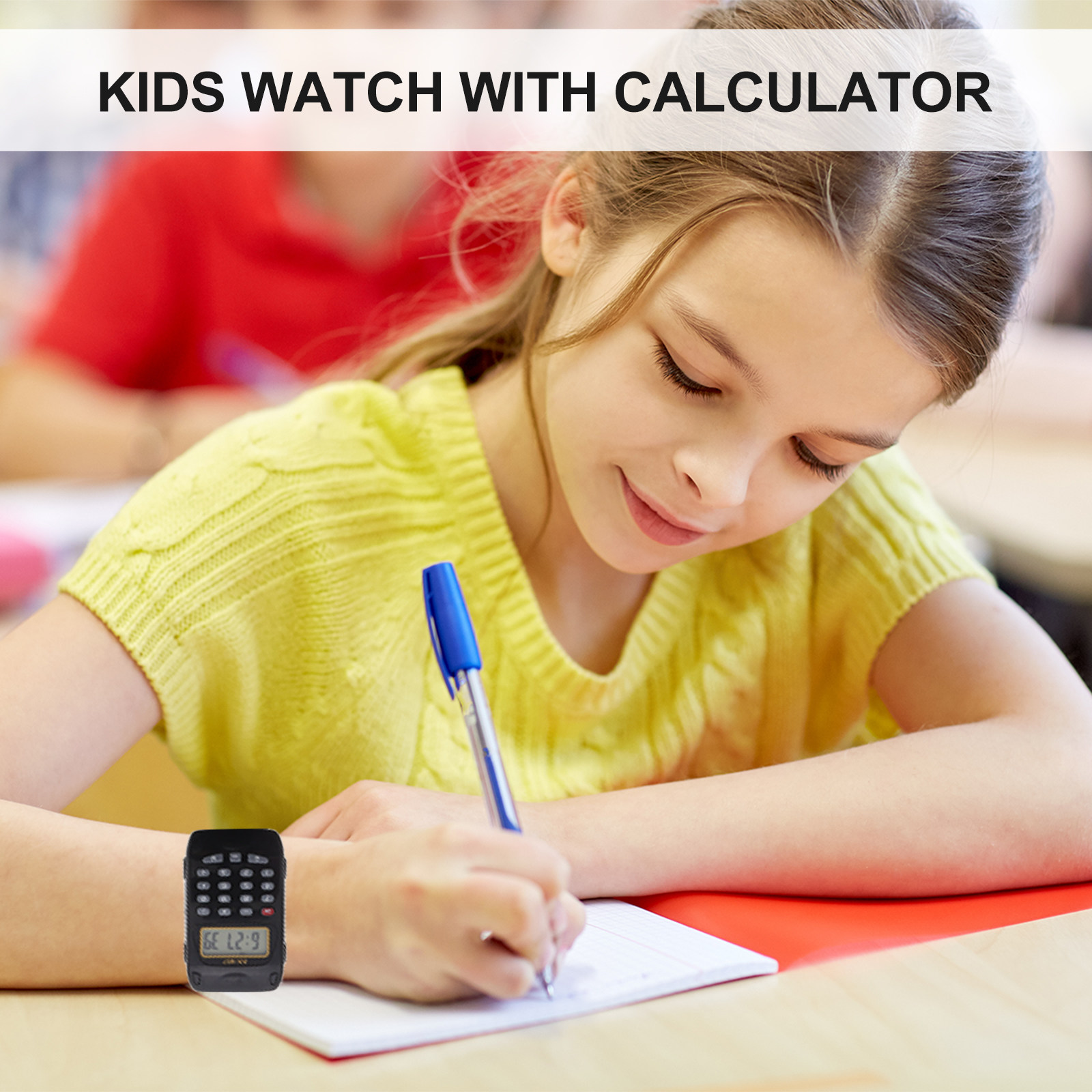 2Pcs Educational Calculator Wa - Luxury Watch White 评论和价格