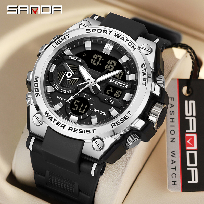 SANDA G‑Style Men Sports Watch - Luxury Watch G Shock 评论和价格