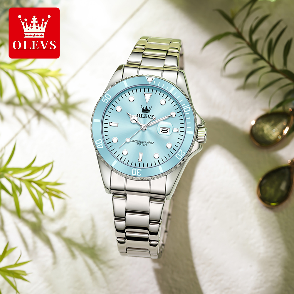 OLEVS Luxury Stainless Steel W - Luxury Watch Cheap 评论和价格