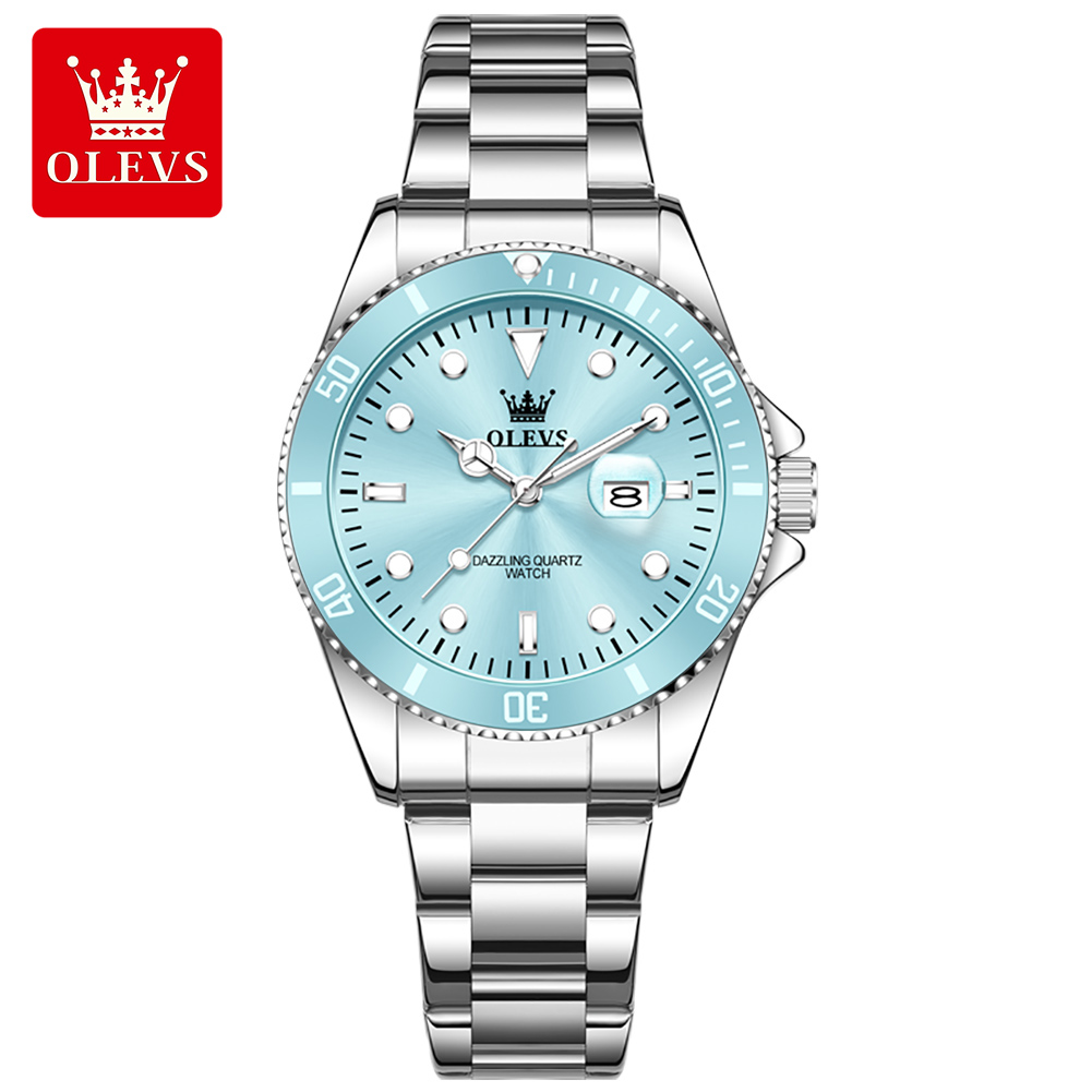 OLEVS Luxury Stainless Steel W - Luxury Watch Cheap 评论和价格
