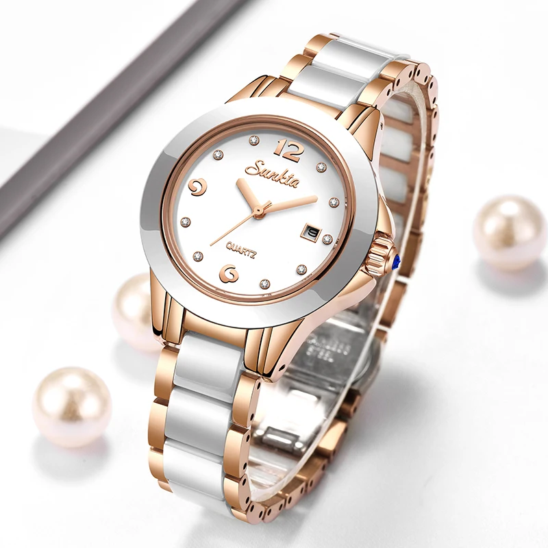 Sunkta Fashion Casual Quartz W - Luxury Watch Usa 评论和价格