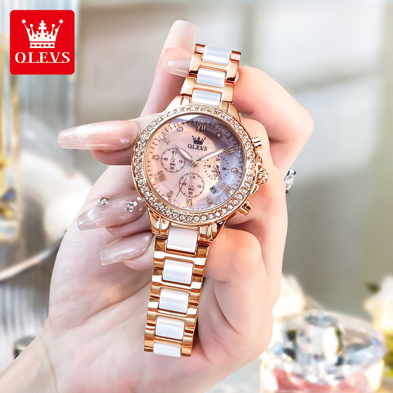 OLEVS 9999 Women Watch Brand O - Luxury Watch Cheap 评论和价格