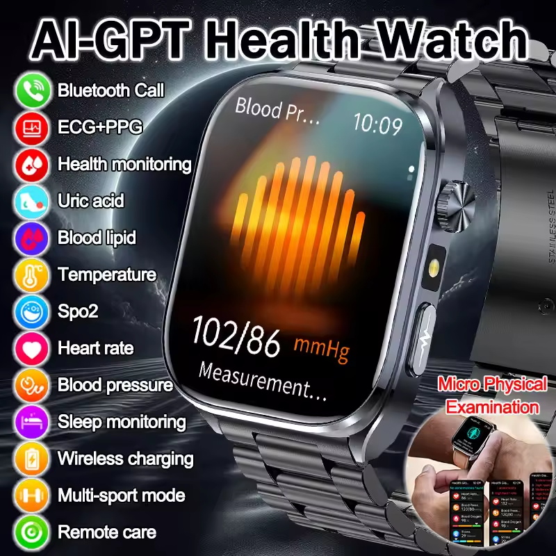 2026 New AI Health Detection E - Luxury Watch G Shock 评论和价格