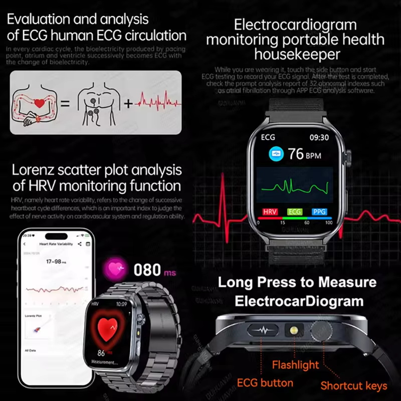 2026 New AI Health Detection E - Luxury Watch G Shock 评论和价格