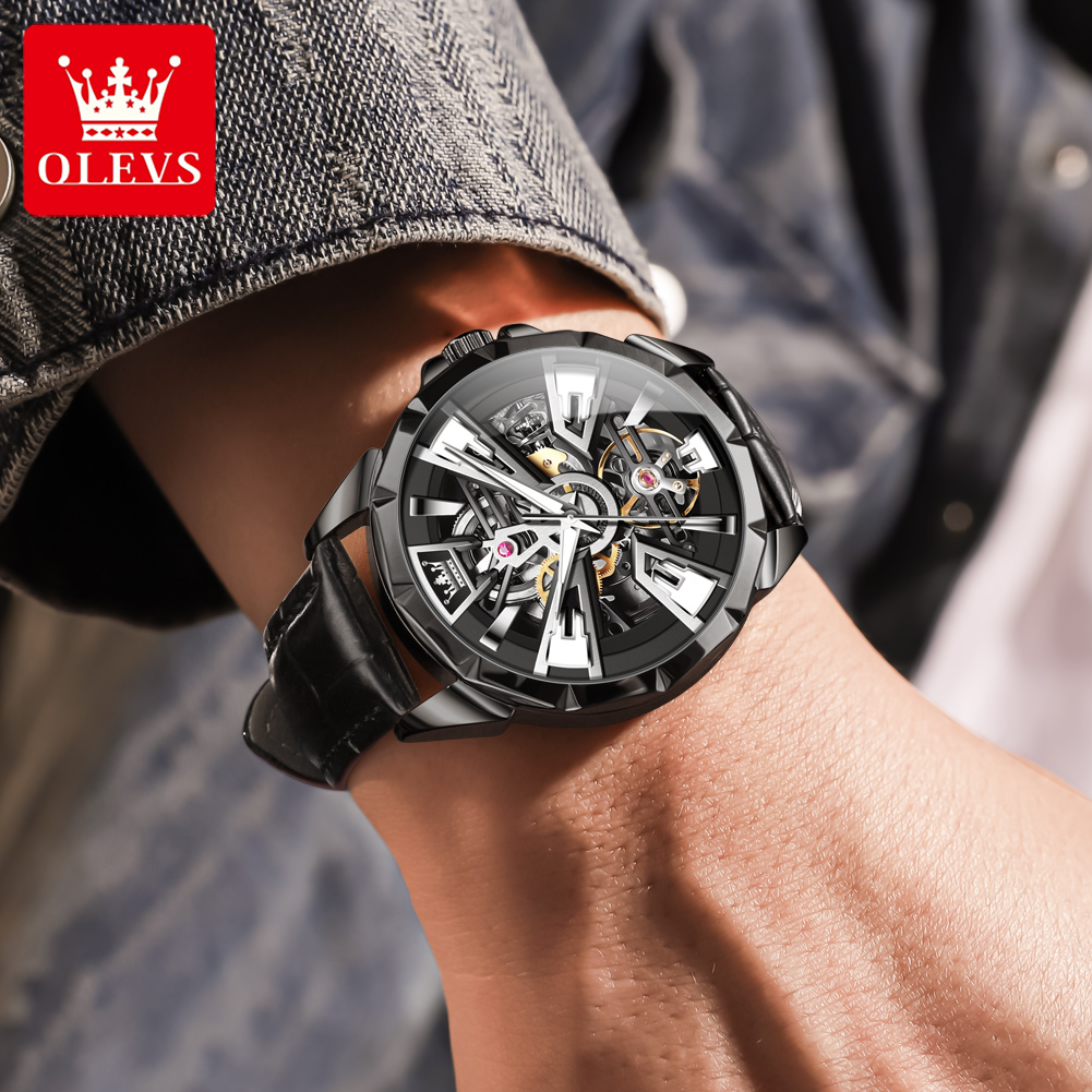 OLEVS 7051 Fashion Men's Watch - Luxury Watch Hd 评论和价格