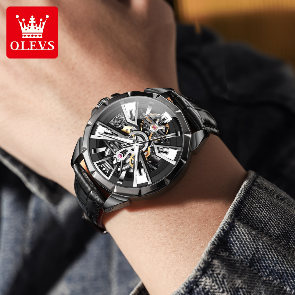OLEVS 7051 Fashion Men's Watch - Luxury Watch Hd 评论和价格