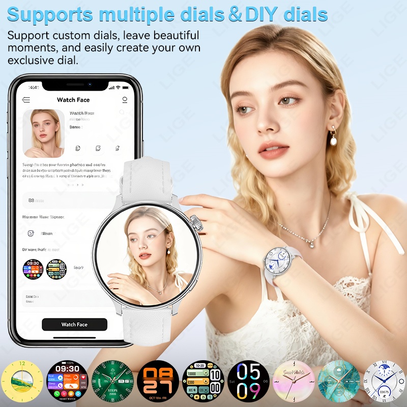 LIGE Luxury Women’s Smart Watc - Luxury Watch Hd 评论和价格