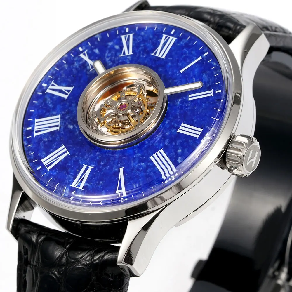HUASUO 42mm Central Tourbillon - Guilloché Dial Watch 评论和价格