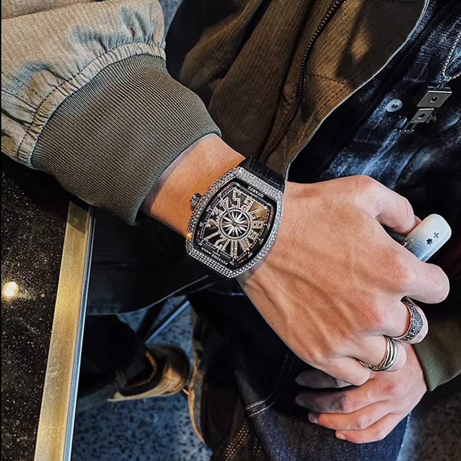 Premium Brand Luxury Diamond W - Luxury Watch White 评论和价格
