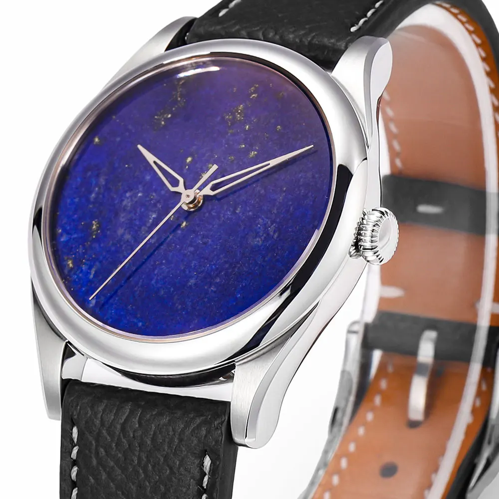TopHUASUO Gemstone Dial Dress  - Guilloché Dial Watch 评论和价格