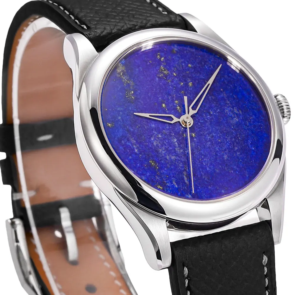TopHUASUO Gemstone Dial Dress  - Guilloché Dial Watch 评论和价格