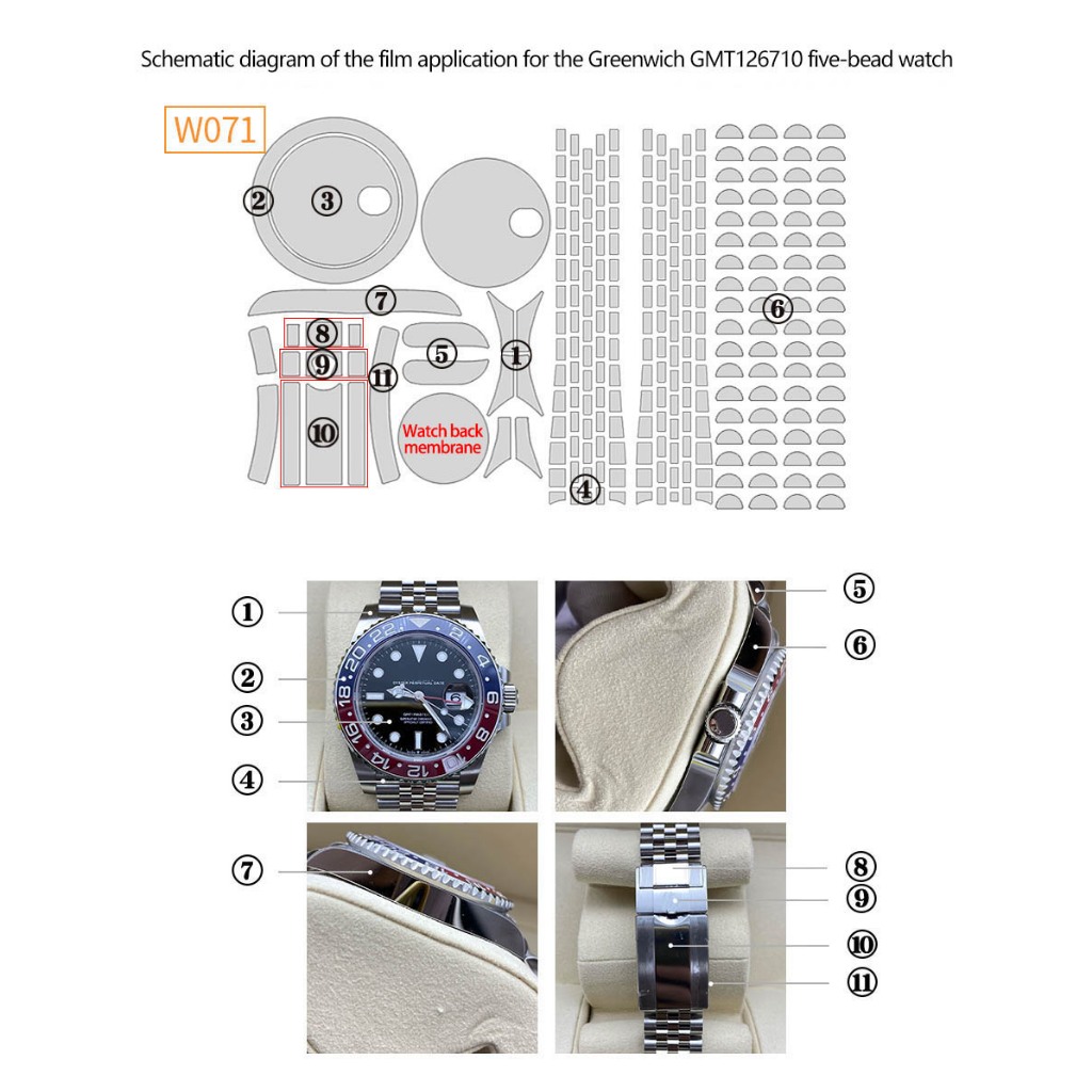 Watch Film for Rolex GMT-Maste - Luxury Watch Cheap 评论和价格