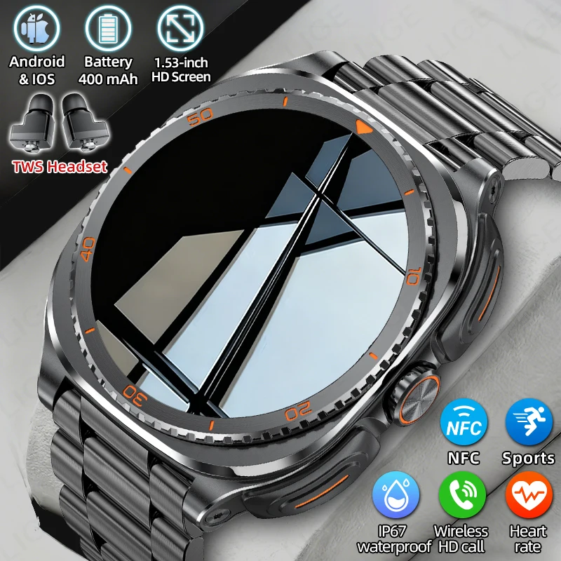 New 2026 TWS 2-in-1 Wireless H - Luxury Watch Hd 评论和价格