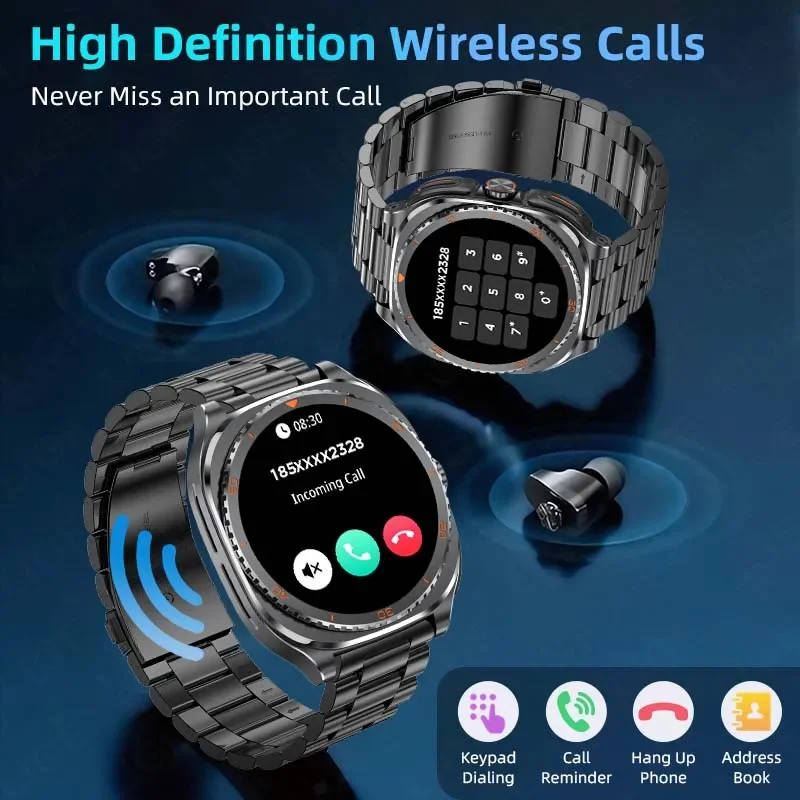 New 2026 TWS 2-in-1 Wireless H - Luxury Watch Hd 评论和价格