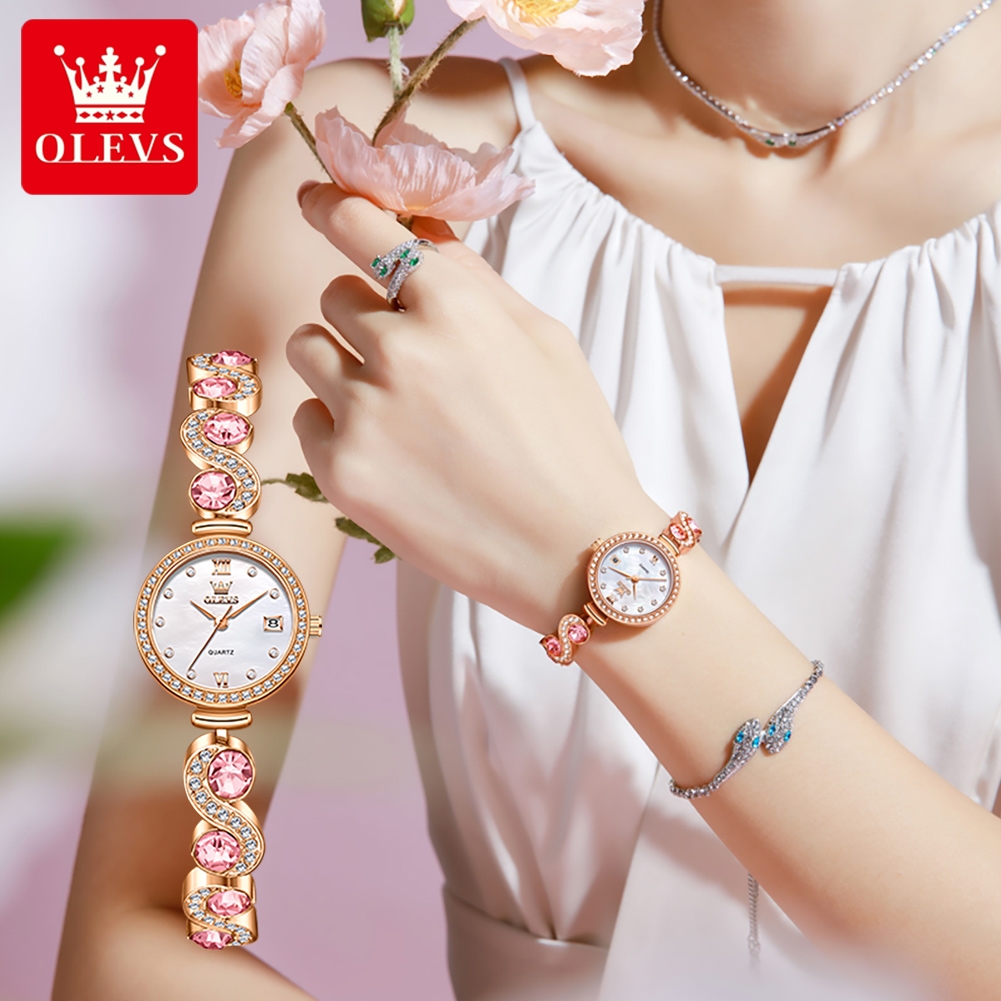 OLEVS 5633 Women Watch Dress E - Luxury Watch Hd 评论和价格