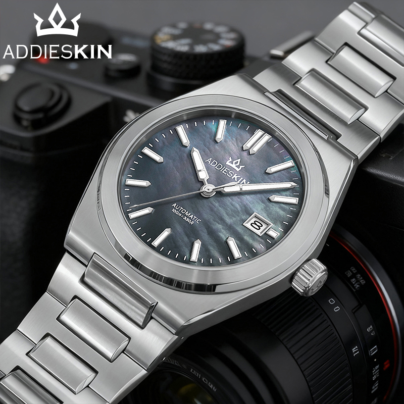 AddiesKin Automatic Watches Fo - Guilloché Dial Watch 评论和价格