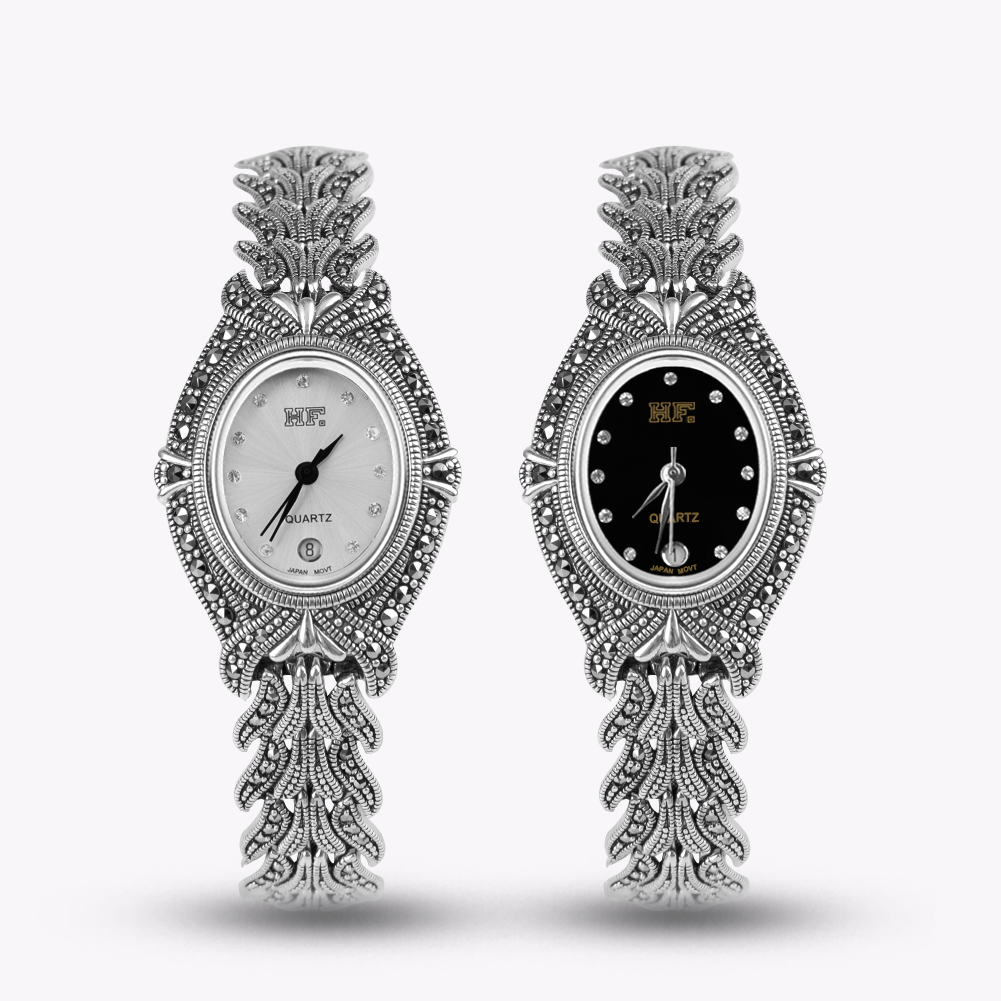 Solid 925 Sterling Silver Thai - Luxury Watch Thailand 评论和价格