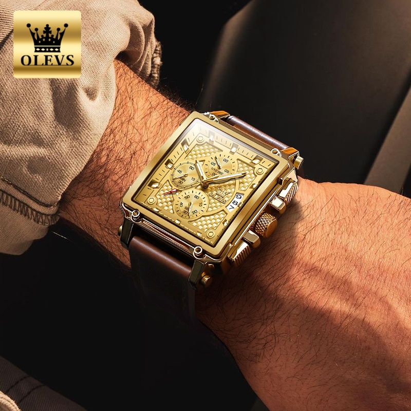 OLEVS Brand Mens Watches Water - Luxury Watch Cheap 评论和价格
