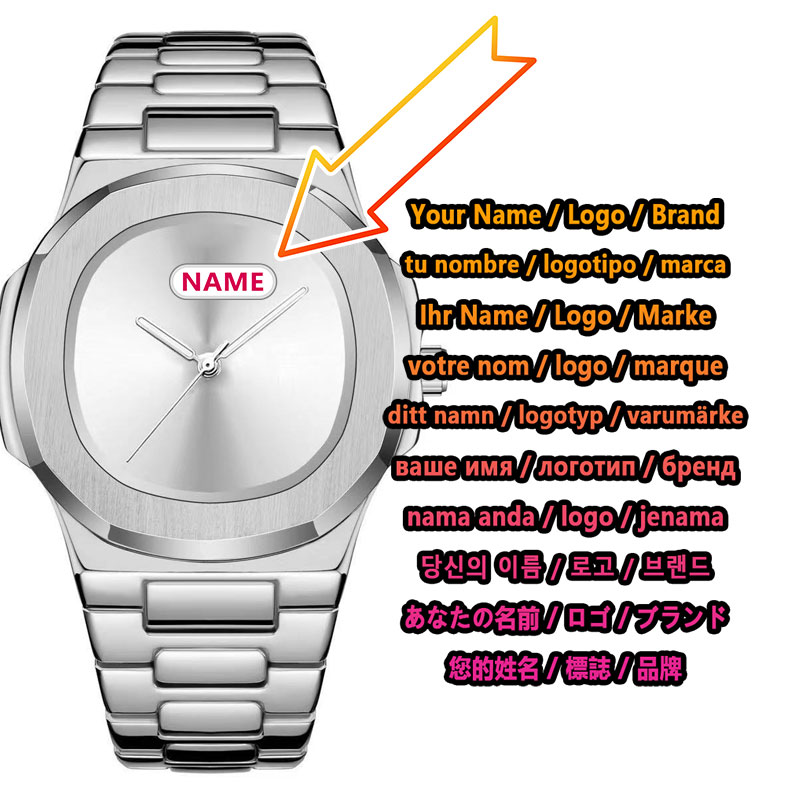 Custom Logo Men's Quartz Watch - Luxury Watch Logos 评论和价格