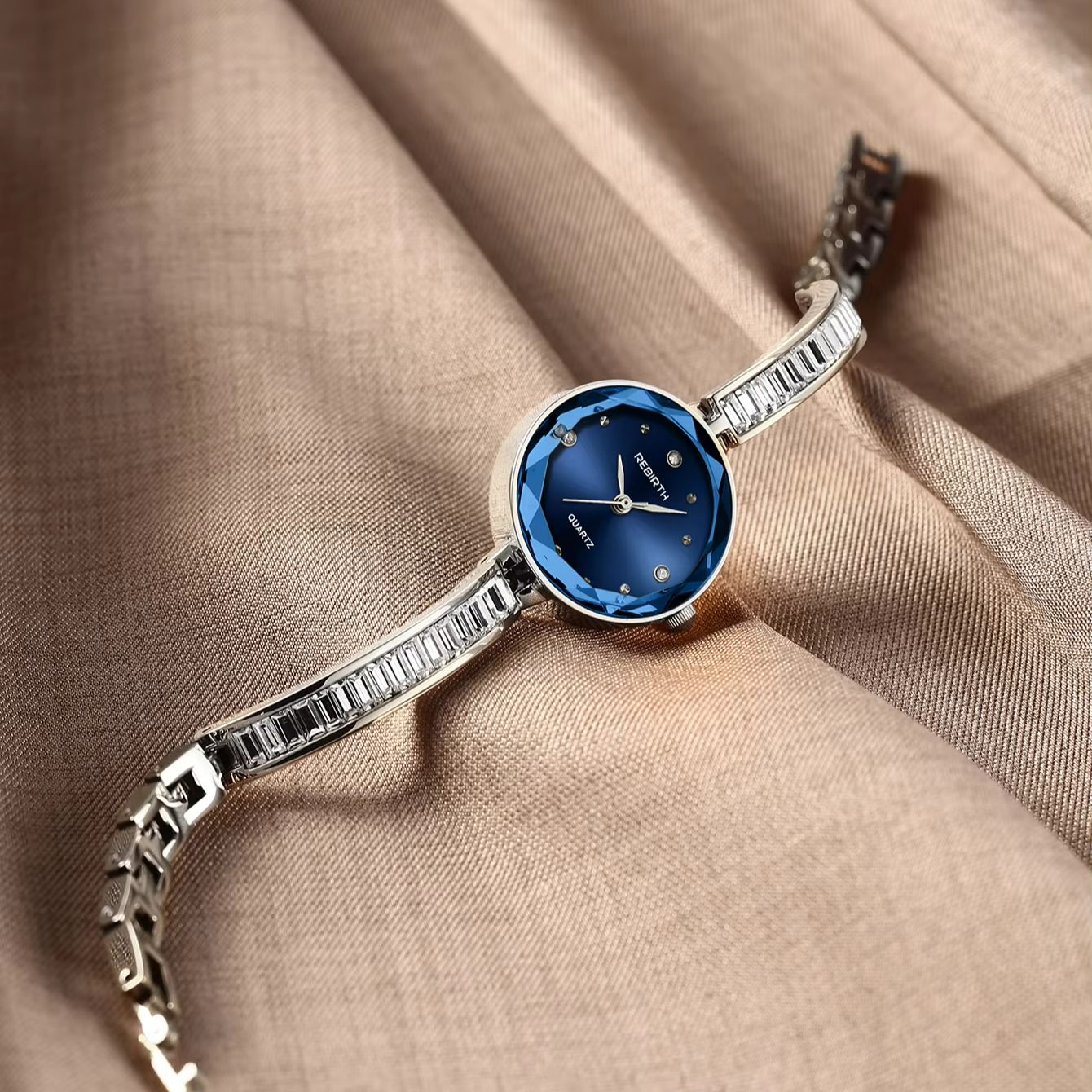 Light Luxury Cut Blue Glass Di - Quiet Luxury Watch 评论和价格