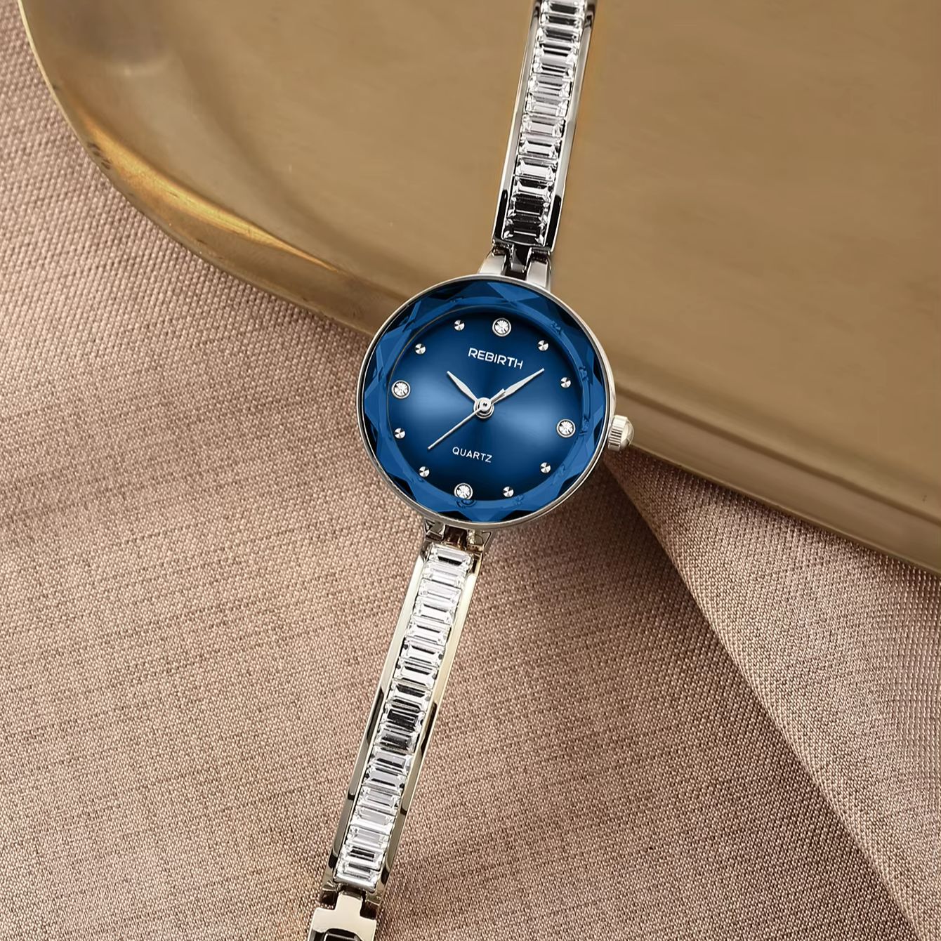 Light Luxury Cut Blue Glass Di - Quiet Luxury Watch 评论和价格